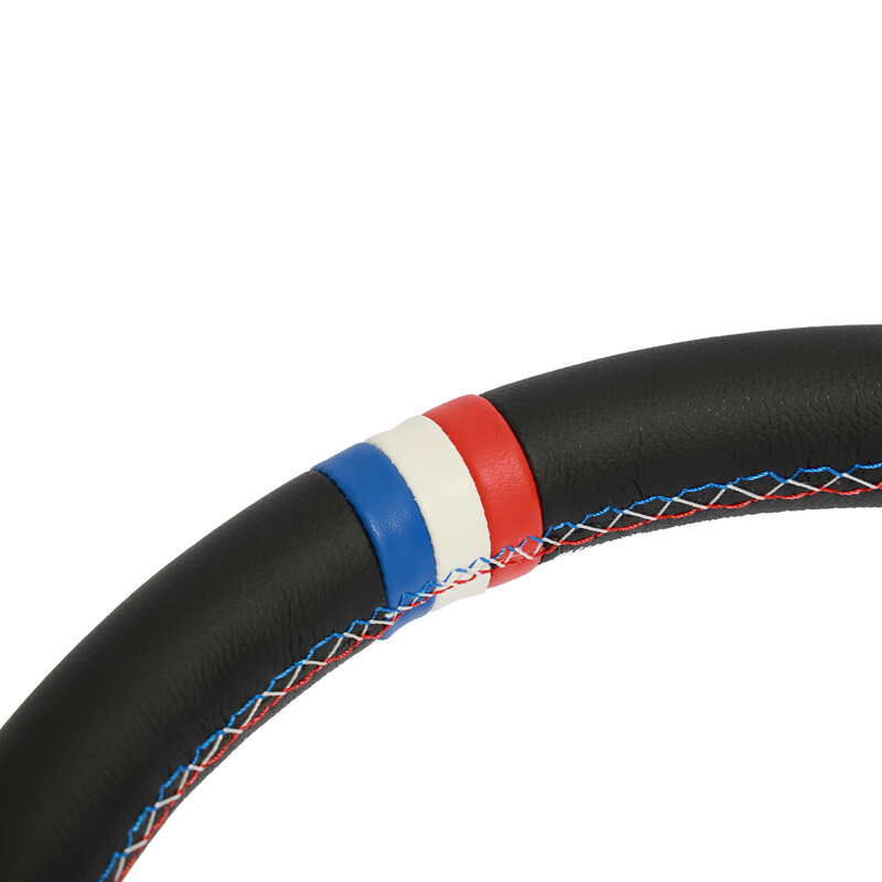 Volant DriftShop Tulipé (70 mm), Edition Limitée France, Cuir Noir
